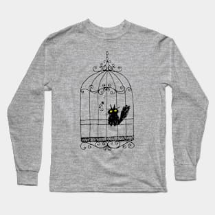 Vevekojotl in a cage Long Sleeve T-Shirt